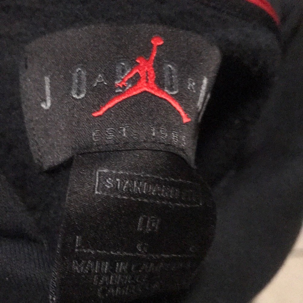 Black Jordan sweatsuit in good condition